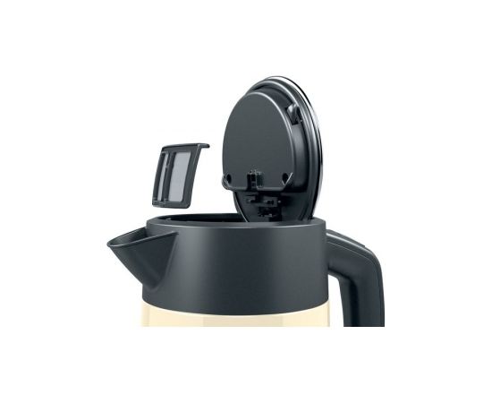 Bosch TWK4P437 electric kettle 1.7 L 2400 W Beige, Black