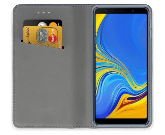 Mocco Smart Magnet Book Case Grāmatveida Maks Telefonam Samsung Galaxy A72 5G Rozā Zelts