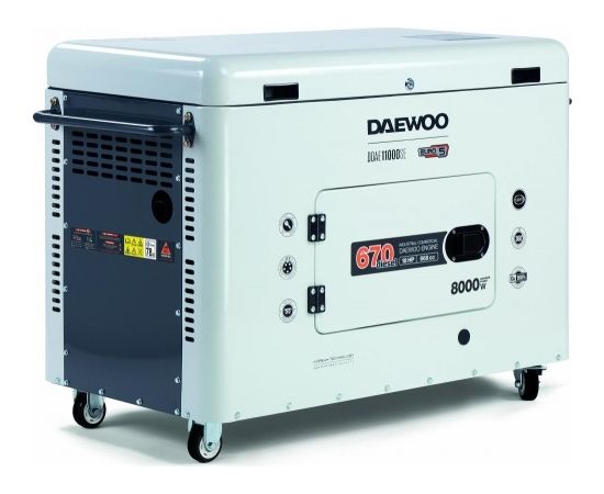 DIESEL GENERATOR 8.0KW 230V/DDAE 11000SE DAEWOO