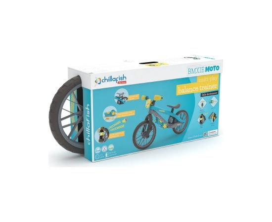 Chillafish BMXie 2 MOTO līdzsvara velosipēds no 2 līdz 5 gadiem, Zils - CPMX03BLU