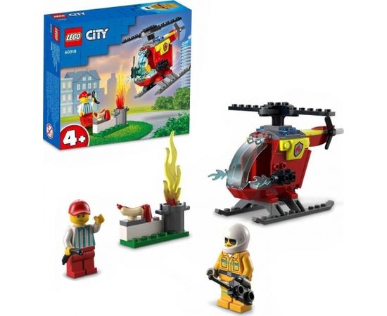 LEGO City Ugunsdzēsēju helikopters 60318