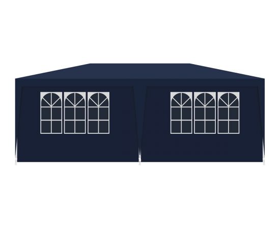 Saska Garden Dārza paviljons, svinību telts 6x3 m, 6 sienas, tumši zila