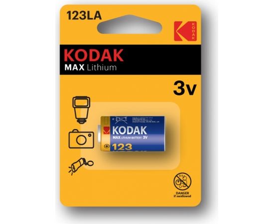 Kodak 30956223 household battery Single-use battery CR123 Lithium