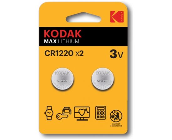 Kodak CR1220 Single-use battery Lithium