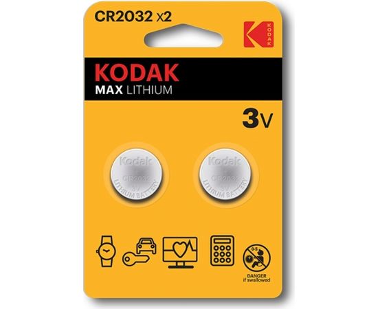 Kodak CR2032 Single-use battery Lithium