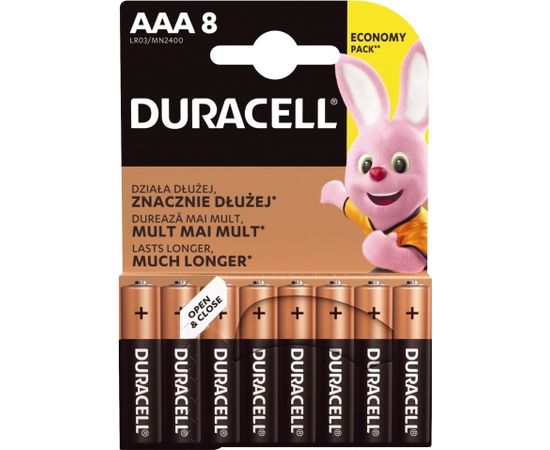 Duracell 8x LR03 AAA Single-use battery Alkaline