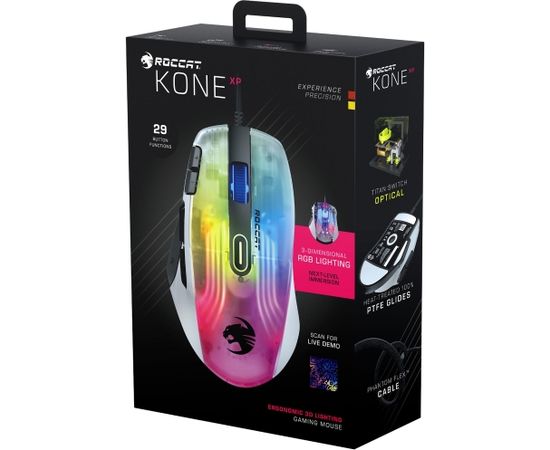 Roccat mouse Kone XP, white (ROC-11-425-02)