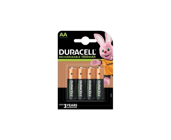 Duracell AA 1300 mAh 4 pack