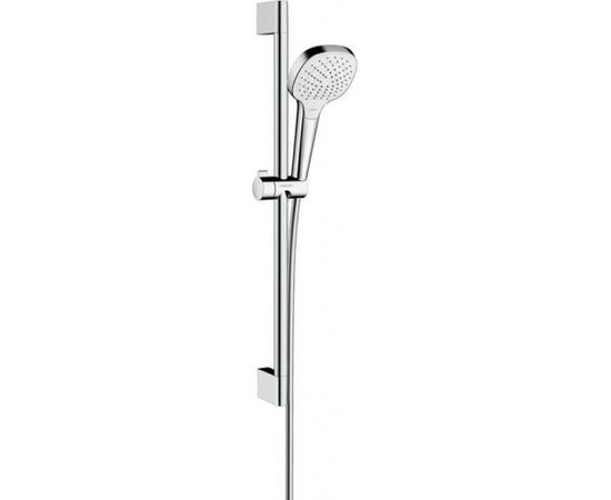 Hansgrohe Croma Select E Vario EcoSmart 9l/min/Unica'Croma 0.65m dušas komplekts, balts/hroms