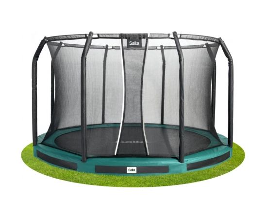 Salta Trampoline Premium Ground Combo 427 cm green