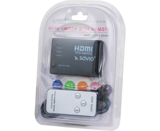 Savio CL-28 video switch HDMI