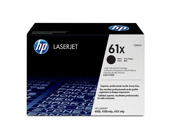 HP Cartridge No.61X Black (C8061X)