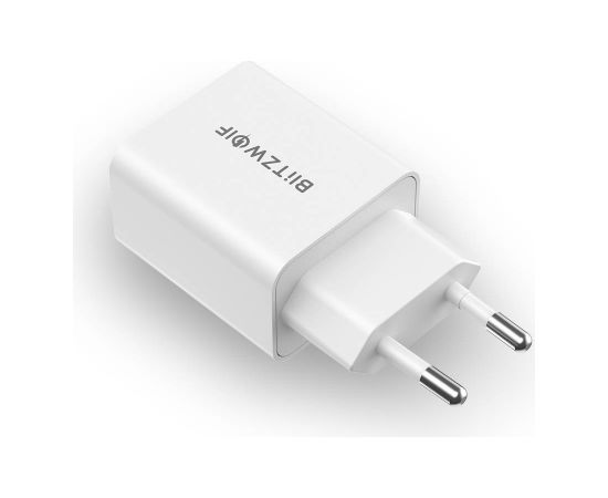 Wall Charger Blitzwolf BW-S20, USB, USB-C, 20W (white)