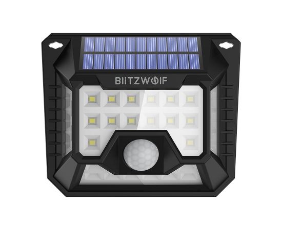 External Blitzwolf LED solar lamp BW-OLT3 with dusk and motion sensor, 1200mAh (2 pcs)