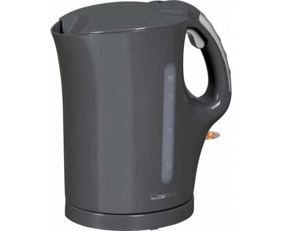 Clatronic WK 3445 electric kettle 1.7 L 2200 W Grey