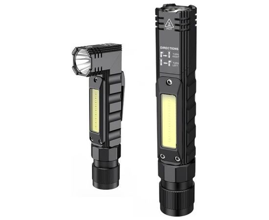 Superfire G19 multifunction flashlight, 200lm, USB