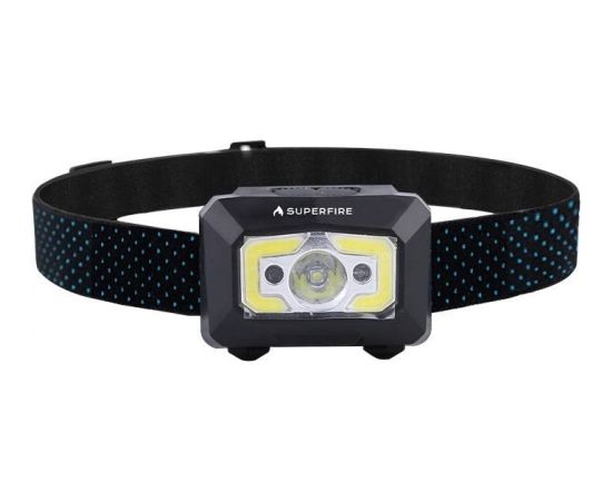 Superfire X30 headlight with non-contact switch, 500lm, USB