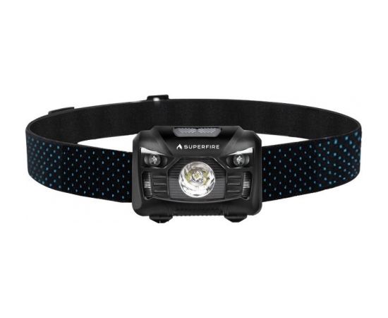 Superfire HL06 headlight, 500lm, USB