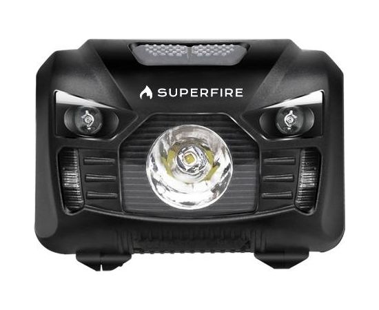 Superfire HL06 headlight, 500lm, USB