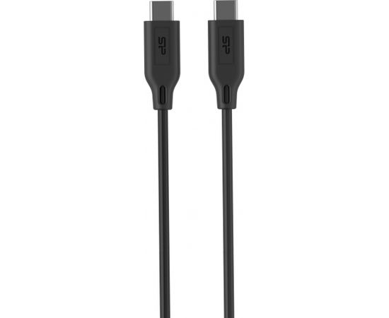 Silicon Power cable USB-C - USB-C Boost Link LK15CC 1m, black