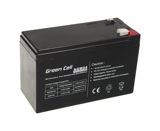 Green Cell AGM04 UPS battery Sealed Lead Acid (VRLA) 12 V 7 Ah
