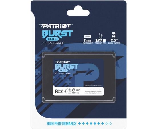 SSD Patriot Memory BURST Elite 2.5" 240 GB Serial ATA III