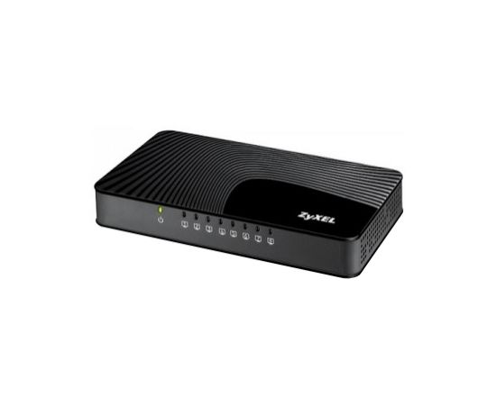 Zyxel Communications A/s ZYXEL GS-108SV2 8-P GB DESKTOP MEDIA SW.