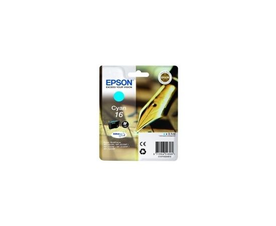 Epson Ink No.16 Cyan LC (C13T16224010) 3,1ml