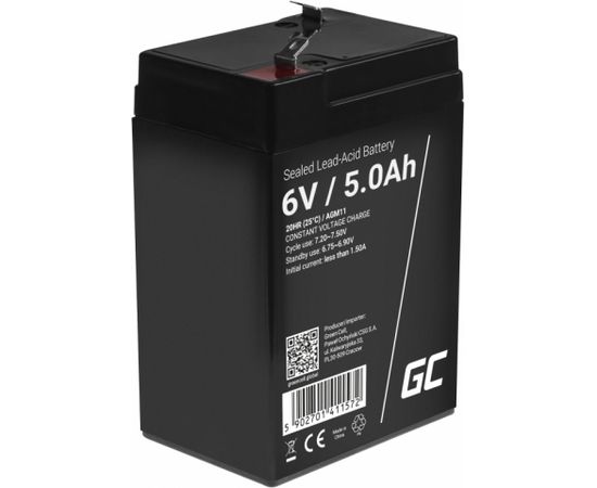 Green Cell AGM11 UPS battery Sealed Lead Acid (VRLA) 6 V 5 Ah