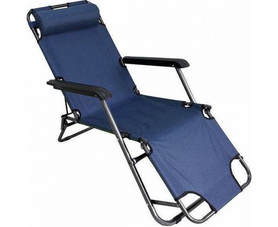 CreativeHome tumši zils saliekams dārza krēsls Шезлонги и пляжные стулья