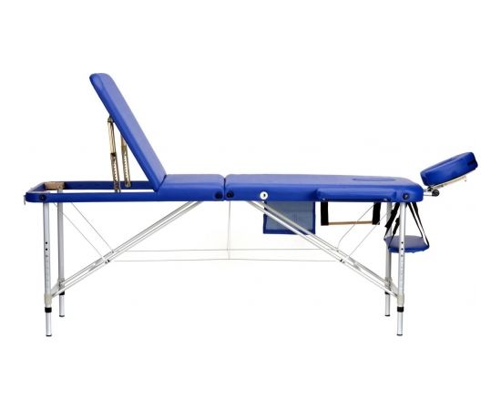 Bodyfit Stół, łóżko do masażu 3-segmentowe aluminiowe XXL