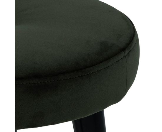 Stool FRISCO, D40xH43cm, dark green