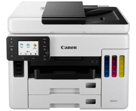 Canon MAXIFY GX7050 Colour Inkjet Multifunction Printer A4 Wi-Fi Grey/Black