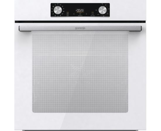 Gorenje Oven BOS6737E06WG 77 L, Multisystem oven, EcoClean enamel, Mechanical controls, Steam function, Height 59.5 cm, Width 59.5 cm, White