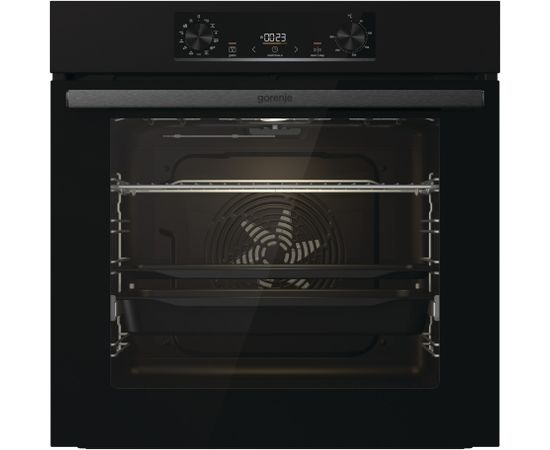 Gorenje BOS6737E06B Multisystem EcoClean Jet black 77L cepeškrāsns Cepeškrāsnis, iebūvējamas