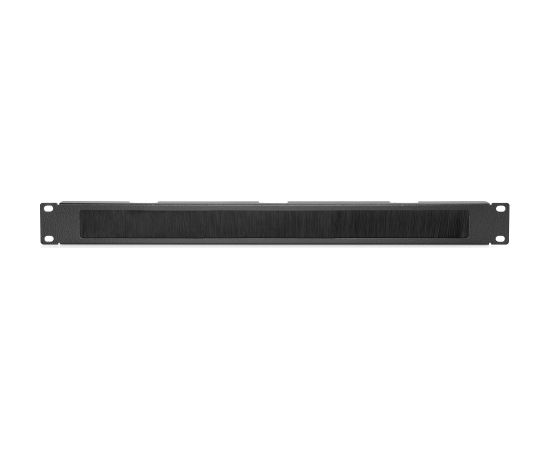 Digitus 1U cable brush management panel open brush DN-97661 Black