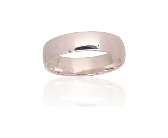 Серебряное обручальное кольцо #2101775, Серебро	925°, Размер: 16, 2.7 гр.