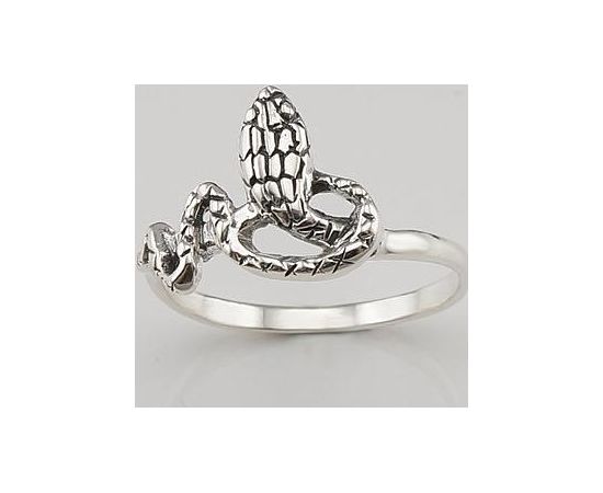 Серебряное кольцо #2101486(POX-BK), Серебро	925°, оксид (покрытие), Размер: 17, 4 гр.