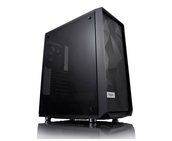 Fractal Design Meshify C FD-CA-MESH-C-BKO-TG Side window, Left side panel - Tempered Glass, Black, ATX, Power supply included No