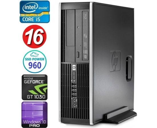 HP 8100 Elite SFF i5-750 16GB 960SSD GT1030 2GB DVD WIN10Pro