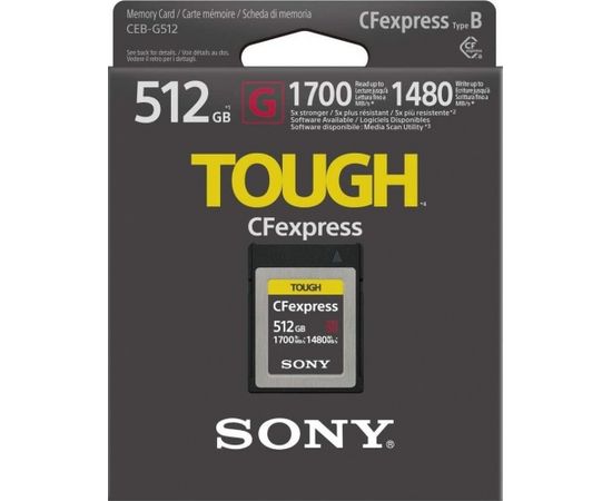 Sony TOUGH CEB-G CFexpress 512 GB  (CEBG512)