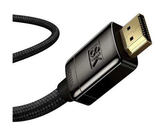 Baseus High Definition Series HDMI 2.1 cable, 8K 60Hz, 3D, HDR, 48Gbps, 2m (black)