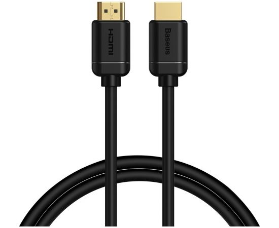 Baseus 2x HDMI 2.0 4K 60Hz Cable, 3D, HDR, 18Gbps, 1m (black)