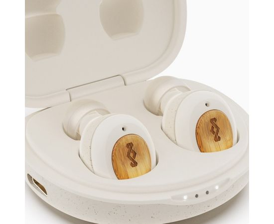 Marley True Wireless Earbuds Champion Built-in microphone, Bluetooth, In-ear, Cream