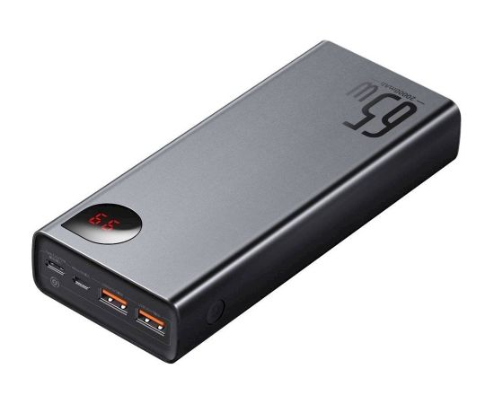 Baseus Adaman Metal Powerbank 20000mAh PD QC 3.0 65W 2xUSB + USB-C + micro USB Black