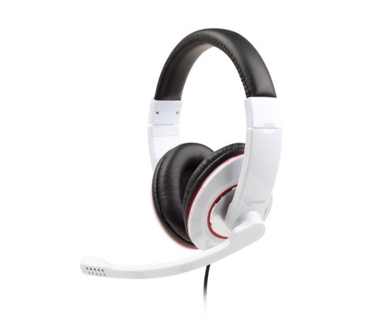 HEADSET STEREO WHITE/MHS-001-GW GEMBIRD