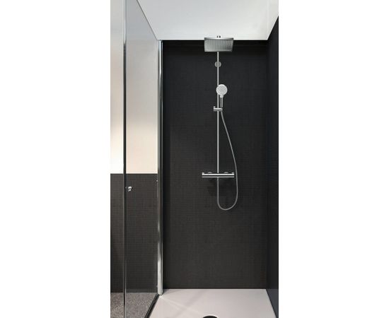 Hansgrohe Crometta E Showerpipe 240 1jet ar termostatu