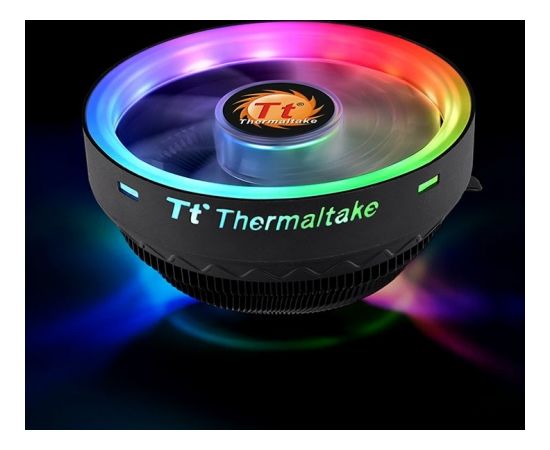 Thermaltake UX100 ARGB Lighting Processor Cooler 12 cm Black