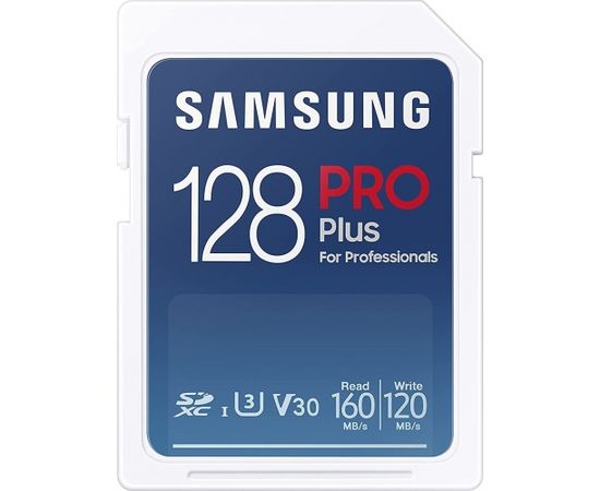 SD KARTE Samsung PRO PLUS 128GB MB-SD128KB/WW + ADAPTERIS