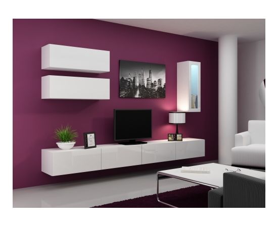 Cama Meble Cama Living room cabinet set VIGO 12 white/white gloss